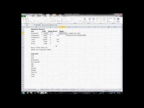 Excel with Erik — If Function tutorial thumbnail